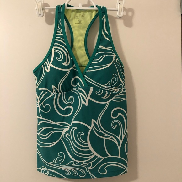 Athleta Other - EUC teal Athleta two piece swimsuit, size M